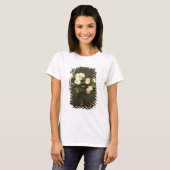 White Roses, 1875 (キャンバス上の油) Tシャツ (正面フル)