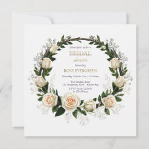 White Roses & Baby’s Breath 