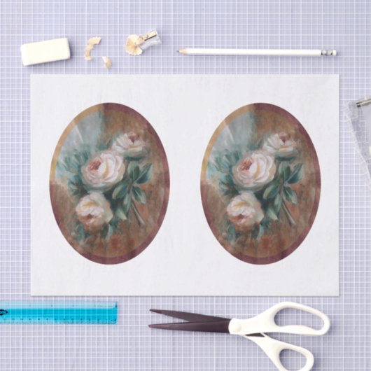 White Roses DBL 薄葉紙 (クラフト)