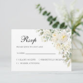 White Roses RSVP card (スタンド正面)