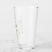 White Roses Tumbler & drinking glasses, drinkwear タンブラーグラス (左)