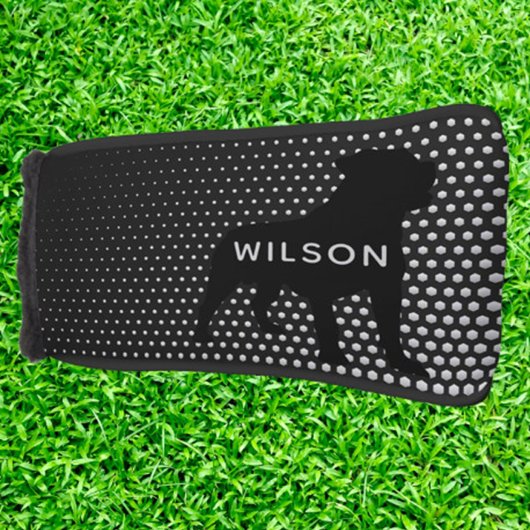 WHITE Rottweiler PUTTER ゴルフヘッドカバー