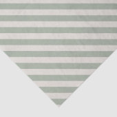 White Sage Green Diagonal Striped 薄葉紙 (詳細)