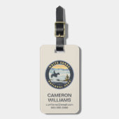 White Sands National Park ラゲッジタグ (正面縦)