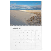 White Sands National Park Landscapes カレンダー (2月 2027)