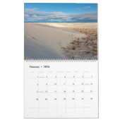 White Sands National Park Landscapes カレンダー (2月 2026)
