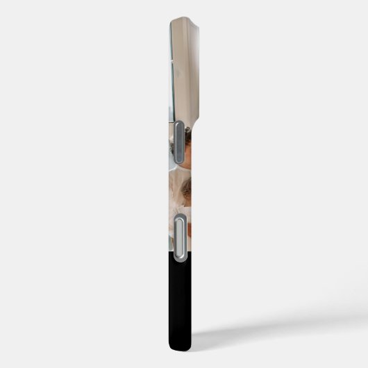 White Script Established Mom Black Customizable  Case-Mate iPhoneケース (裏面 / 右)