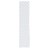 White Shades Color Blocks ショートテーブルランナー (正面)