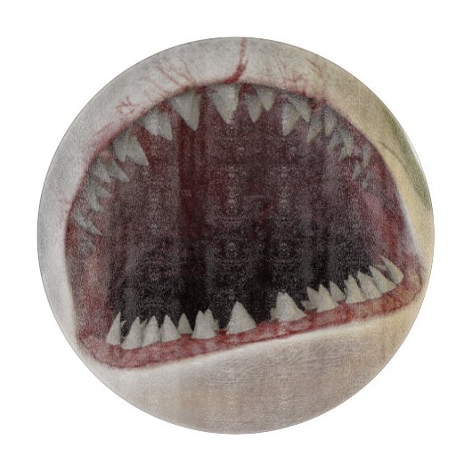 White shark  カッティングボード (正面)