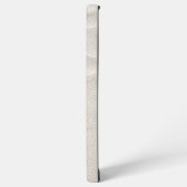 White Shimmer Sand Nautilus Shell Coastal Samsung Galaxyケース (左側面)