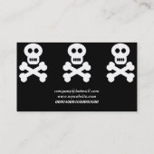 white Skulls、Company会社名 名刺 (裏面)