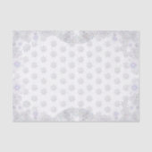 white snowflake 薄葉紙 (正面)
