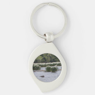 White Spider Lily key chain  キーホルダー