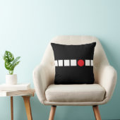 White Square - Red Dot クッション (椅子)