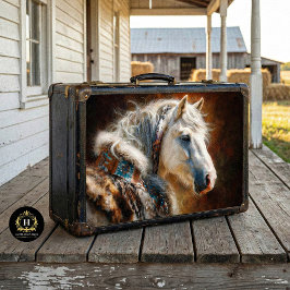 White Stallion Western Furniture Decoupage 薄葉紙