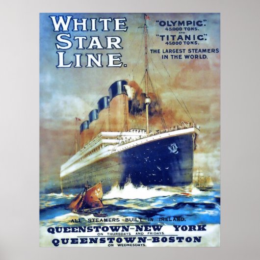 White Star Line ポスター (正面)