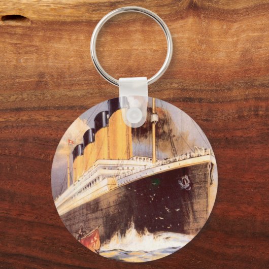 White Star Line Logo キーホルダー (裏面)