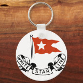 White Star Line Logo キーホルダー (正面)