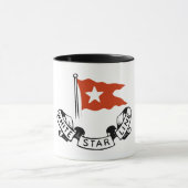 White Star Line Logo マグカップ (中央)