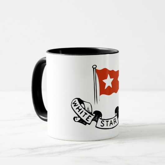 White Star Line Logo マグカップ (正面左)