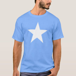 White Star / Somalia – 愛国心のあるTシャツ Tシャツ