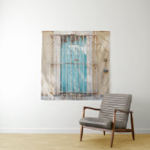 White steel window grill タペストリー (インサイチュ)