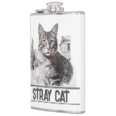White Stray Cat フラスク (左)