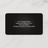 White SUV Car | Mechanic | Auto Car Repair 名刺 (裏面)