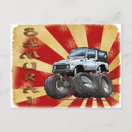 white_suzuki.png ポストカード (正面)