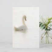 white swan 便箋 (スタンド正面)