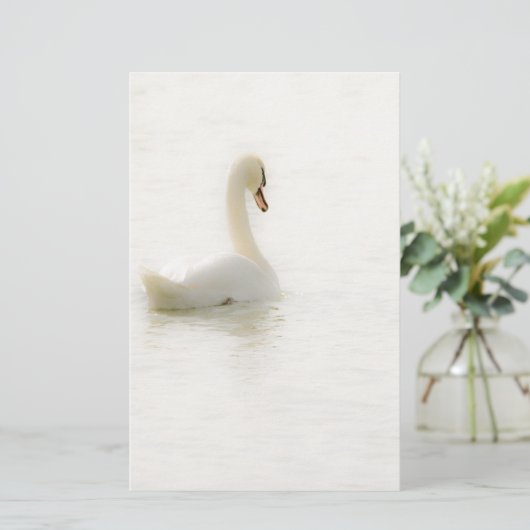 white swan 便箋 (スタンド正面)