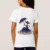 white T-Shirt Tシャツ (裏面)