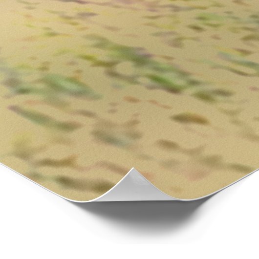 'White-tail Grazing' ポスター (角)