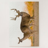 White-tailed Deer | Autumn in Texas ジグソーパズル (縦)