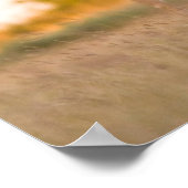 White-tailed Deer | Autumn in Texas ポスター (角)