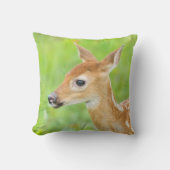 White-Tailed Deer Fawn | Minnesota クッション (正面)
