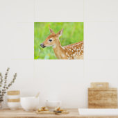 White-Tailed Deer Fawn | Minnesota ポスター (キッチン)