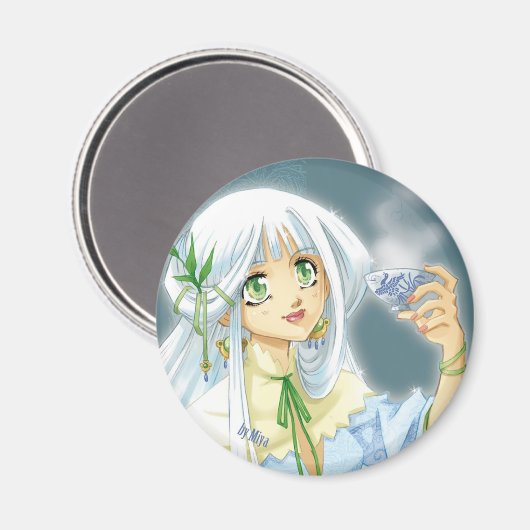 white tea マグネット (正面/裏面)