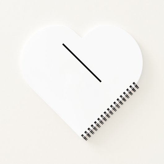 White Teacup Poodle Folder ノートブック (裏面)