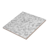 White Teal Marble Classic Elegant Beauty Glitzy タイル (側面)