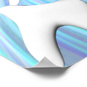 White Teeth Mandala Dentist-Orthodontist Poster ポスター (角)