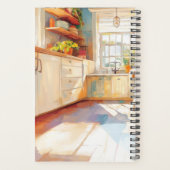 White Terrier Mix Dog Undated Appointment Book プランナー手帳 (裏面)