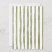 White The Season to Be Married Bridal Shower 招待状 (裏面)