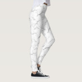 White tie dye leggings レギンス (右)