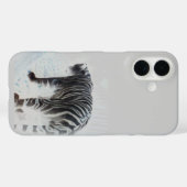 White Tiger野生動物の写真 Case-Mate iPhoneケース (裏面 (横))