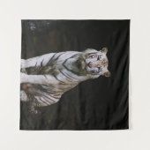 WHITE TIGER タペストリー (正面(横))