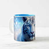 White Tiger ツートーンマグカップ (正面左)
