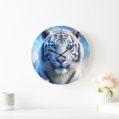 White Tiger ラージ壁時計 (ホーム)
