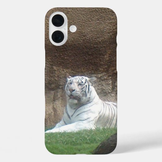 White Tiger Case-Mate iPhoneケース (裏面)