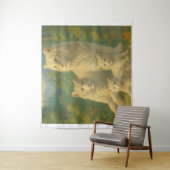 White Tiger • Dawn Forest Ancestral Family | ManJi タペストリー (インサイチュ)